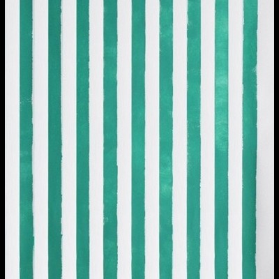 Padrão de riscas verticais verdes e brancas alternadas