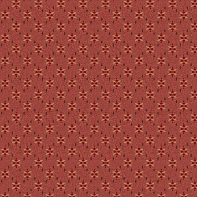 Padrão floral pequeno em tecido ou papel de parede vermelho rosado