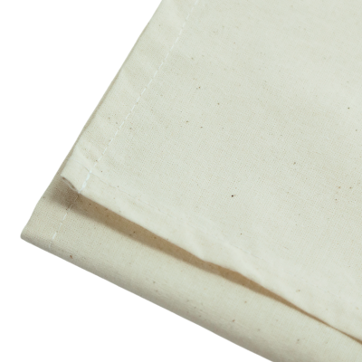 tecido de algodão cru com costura dupla