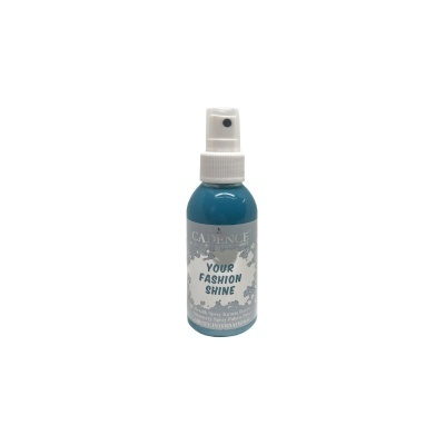 Frasco de spray azul 'Your Fashion Shine' com tampa branca