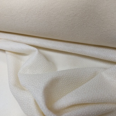 pano branco com textura de pontos elevados