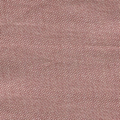 Tecido com padrão de bolinhas castanho-escuras em fundo bege