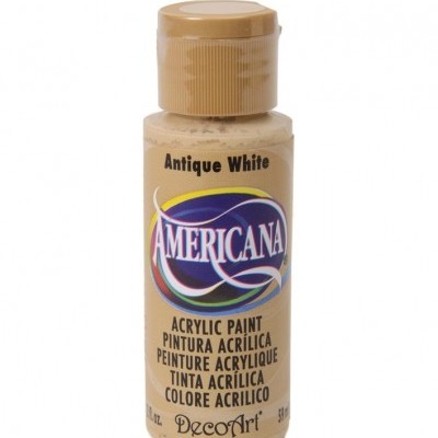 Frasco de tinta acrílica Decotart Americana Antique White