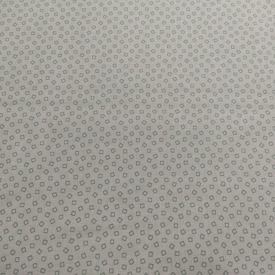 Tecido cinzento claro com padrão de pequenos quadrados pretos