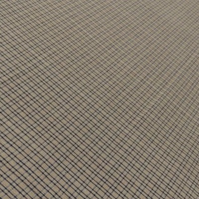 Padrão de tecido cinza com linhas diagonais pretas formando pequenos quadrados