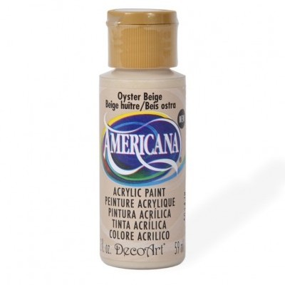 Frasco de tinta acrílica Americana Oyster Beige 59 ml