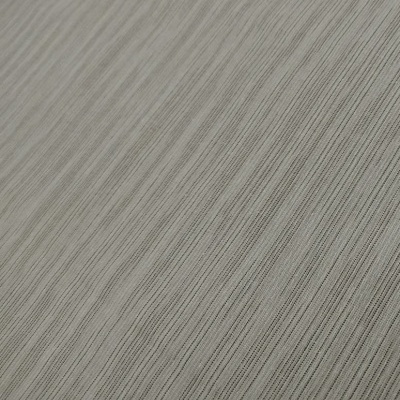 Tecido cinzento com padrão de riscas finas e textura