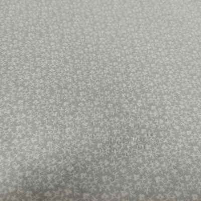 Tecido cinzento com padrão de pequenos losangos brancos