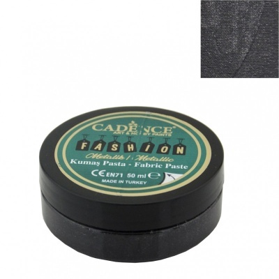 Pasta para tecido Cadence Fashion preta em embalagem redonda