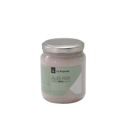 Frasco de tinta chalk paint rosa claro La Pajarita