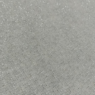 tecido cinzento claro com padrão de pontos brancos