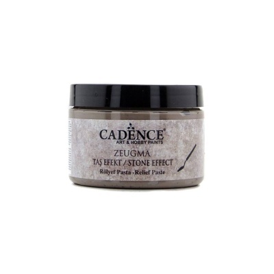 Frasco de pasta de relevo Cadence ZEUGMA efeito pedra