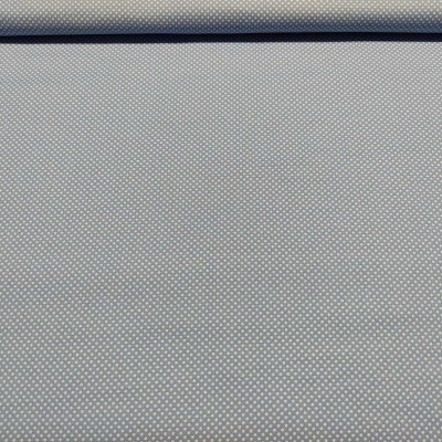 Tecido cinzento com padrão de pequenos pontos brancos e textura lisa