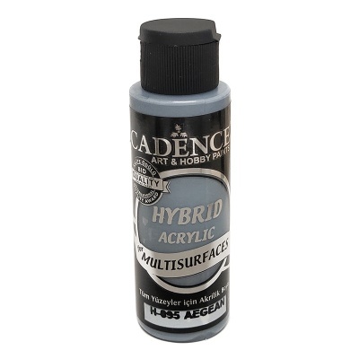 Frasco de tinta acrílica cinza azulado Cadence Hybrid ACRYLIC para múltiplas superfícies