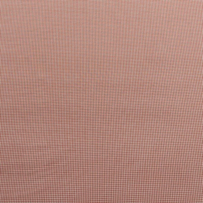 tecido xadrez pequeno nas cores bege, vermelho e branco