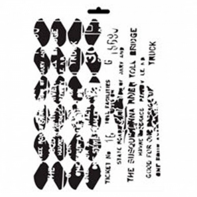 Embalagem branca com manchas pretas e texto impresso em preto