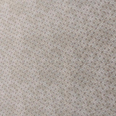 Tecido bege com padrão de pequenas letras e símbolos repetidos