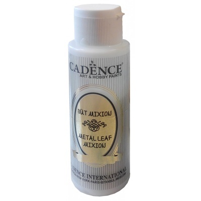 Frasco branco de tinta Cadence Metal Leaf Mixion