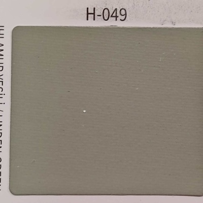 Amostra de cor Linden Green em cartão com código H-049