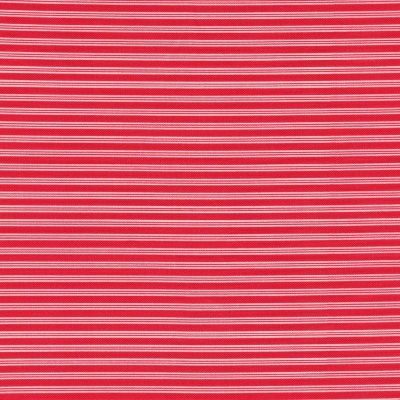 tecido riscado vermelho e branco