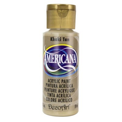 Frasco de tinta acrílica Americana Khaki Tan
