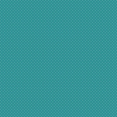 Papel de parede azul turquesa com padrão de pontos brancos