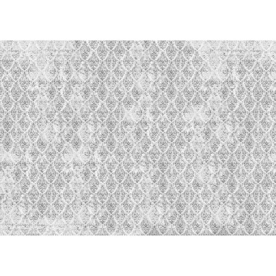 Papel de parede cinza claro com padrão geométrico texturado