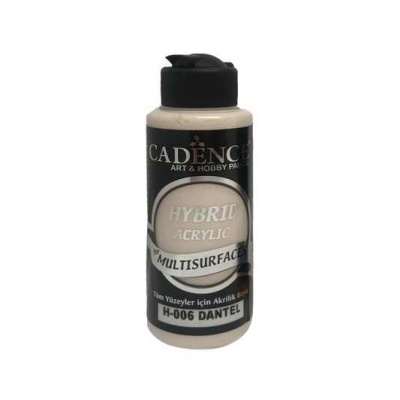 Frasco de tinta acrílica Cadence Hybrid Multisurface cor Dantel