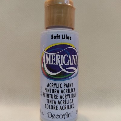 Frasco de tinta acrílica Americana Soft Lilac