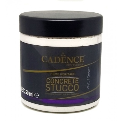 Frasco de Concrete Stucco da Cadence em embalagem de 250 ml com tampa preta
