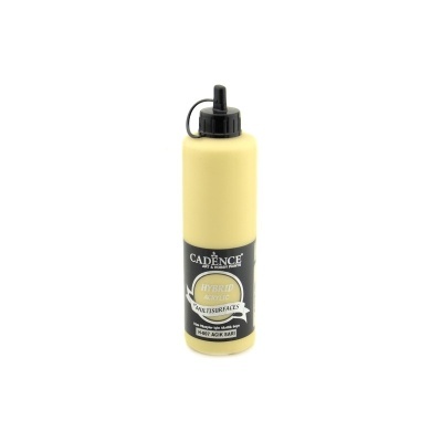 Frasco amarelo de tinta CADENCE Hybrid Multisurfaces com tampa preta