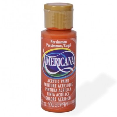 Frasco de tinta acrílica Americana cor Persimmon