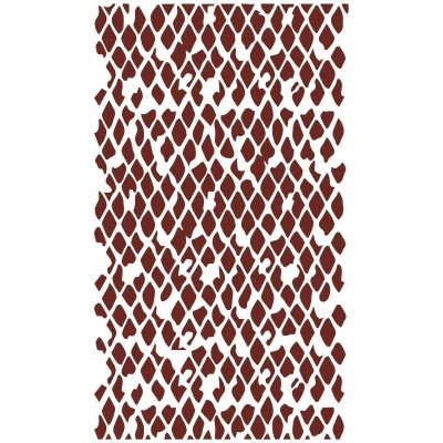 Padrão repetitivo de losangos castanhos em fundo branco