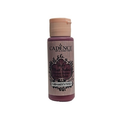 Frasco de tinta para tecido Cadence magenta fúcsia
