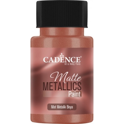 Frasco de tinta metálica fosca CADENCE cor cobre