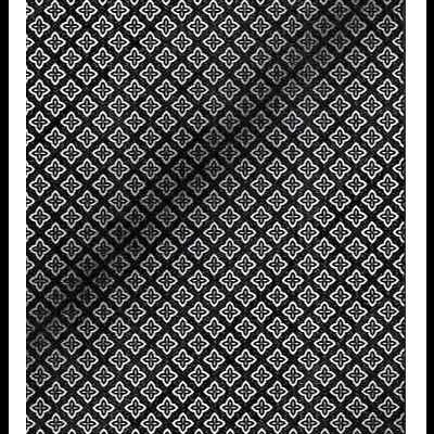 Tapete moderno com padrão geométrico branco e cinza