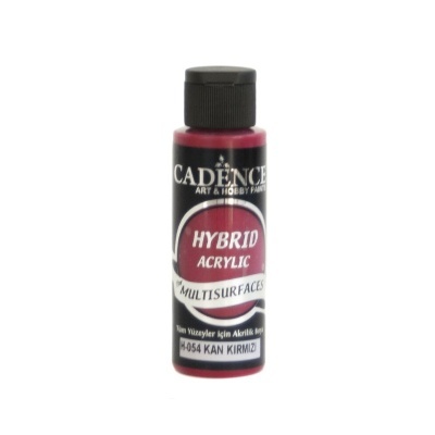 Frasco pequeno de tinta acrílica CADENCE Hybrid Acrylic Multisurfaces vermelho