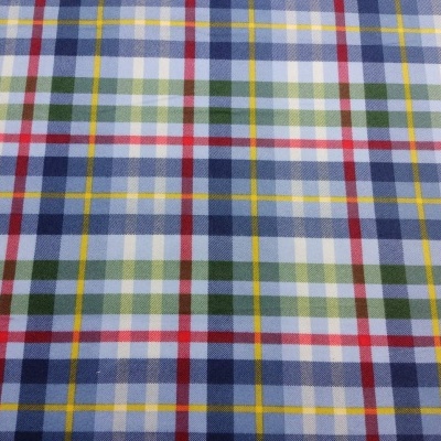 tecido xadrez colorido com várias cores