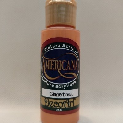 Frasco de tinta acrílica Americana cor Gingerbread 59 ml