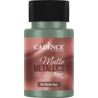 frasco de tinta metálica fosca CADENCE Matte Metallics Paint