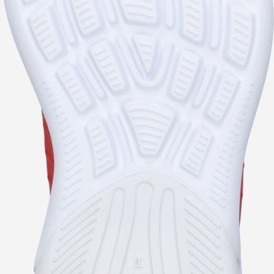 Sola branca de ténis com logo Nike e palavra AIR, padrão texturizado