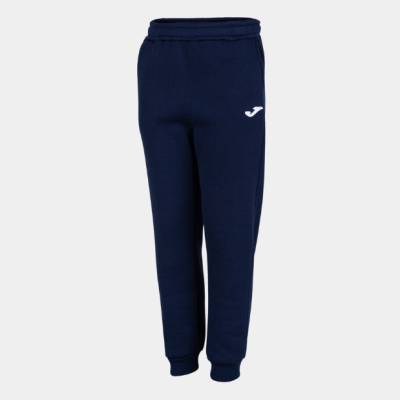 Calças de treino azuis com logótipo branco da Joma