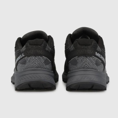 Sapatilhas Merrell pretas vistas de trás