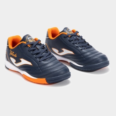 Sapatilhas desportivas Joma azul escuro com detalhes laranja e branco