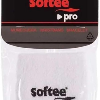 Bracelete para pulso branco Softee pro em embalagem plástica