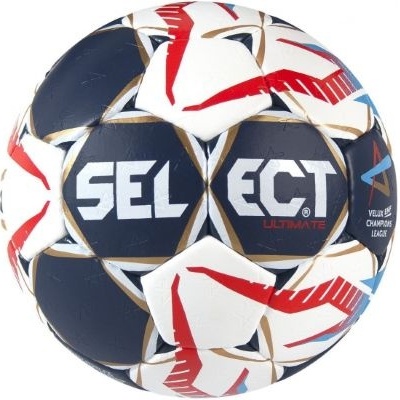 Bola de futebol SELECT Ultimate azul, branca e vermelha