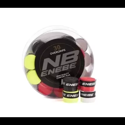 Pacote com 30 overgrips NB Enebe de várias cores