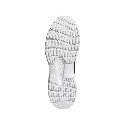 Sola branca de sapato desportivo com padrão texturizado e marca ADIDAS