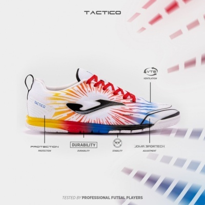 Ténis desportivo TACTICO colorido com detalhes técnicos