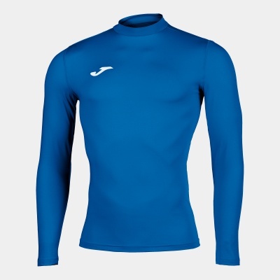 Camisola azul de manga comprida com logo Joma